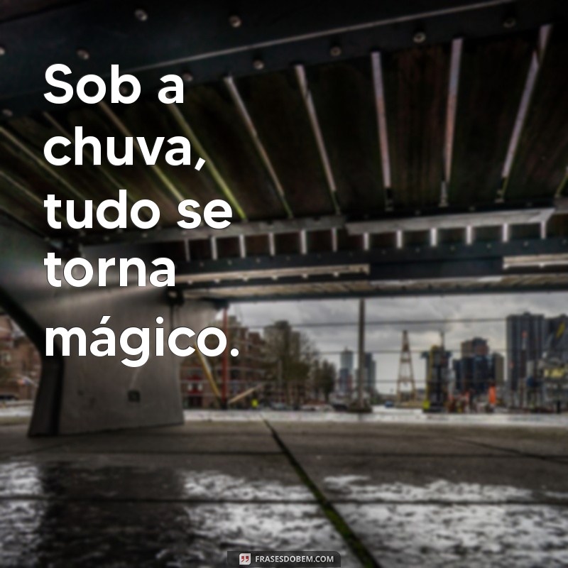 Frases Curtas sobre Chuva: Inspirações para Dias Chuvosos 