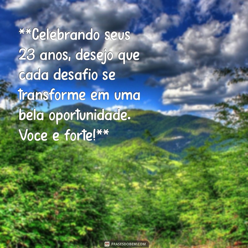 Mensagens Emocionantes de Aniversário para Filhas de 23 Anos 