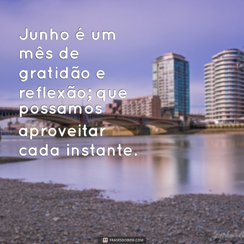 Frases Inspiradoras para Celebrar o Mês de Junho 