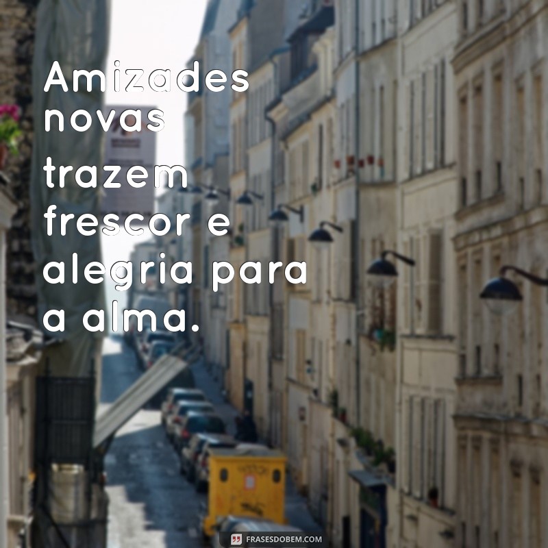 Frases Inspiradoras para Celebrar Novas Amizades 