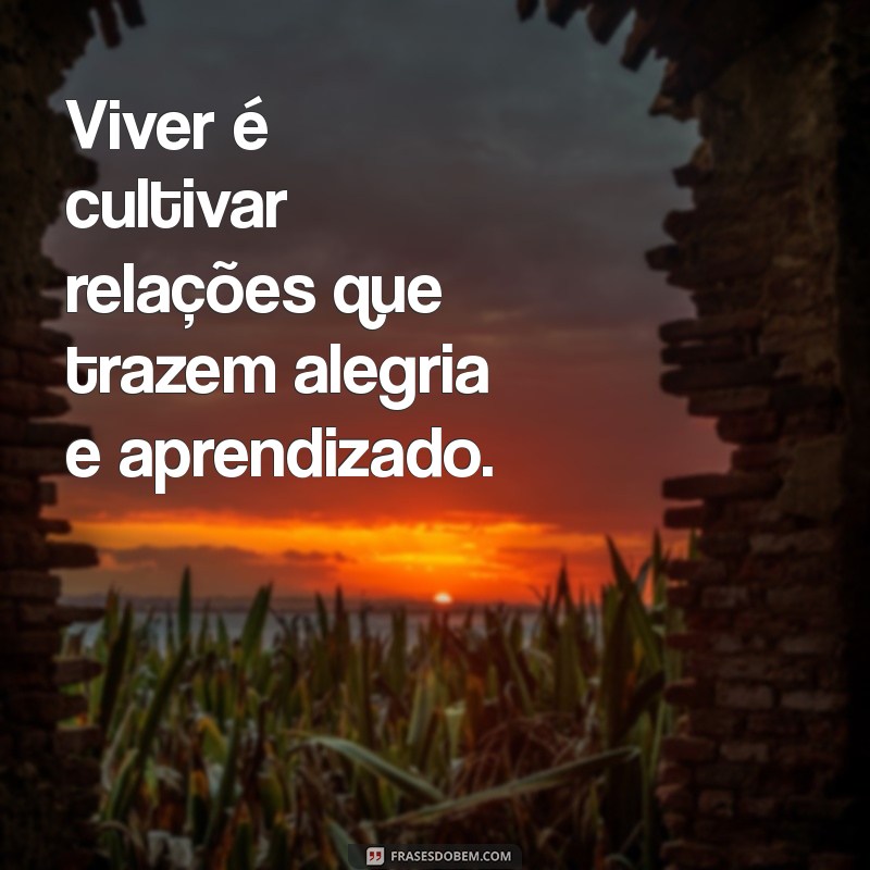 Descubra o Verdadeiro Significado da Palavra Viver e Sua Importância na Vida 