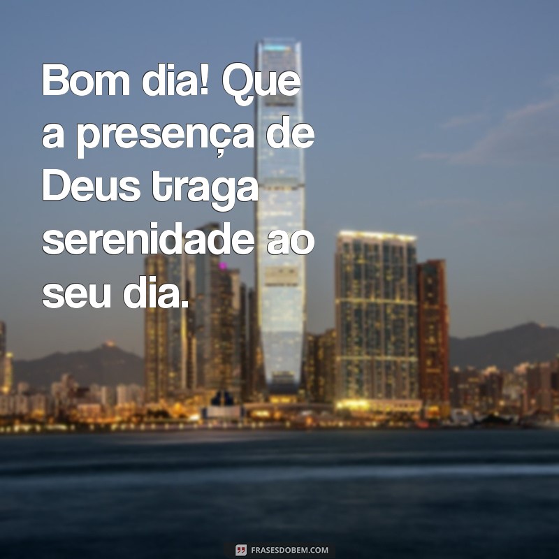 Bom Dia: Como a Luz de Deus Pode Transformar Seu Dia 