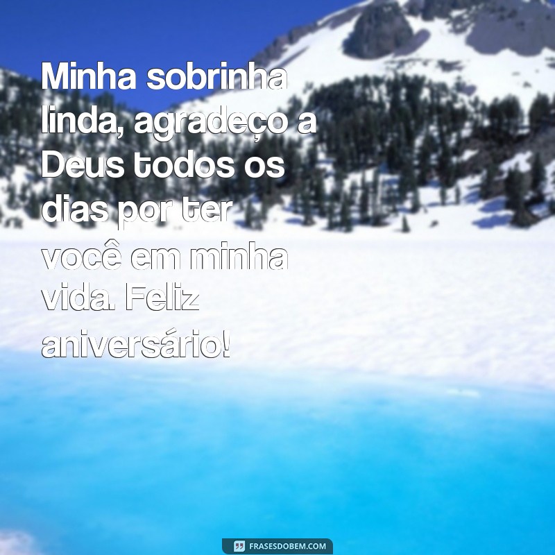 Encante sua sobrinha com as mais belas frases de feliz aniversário 