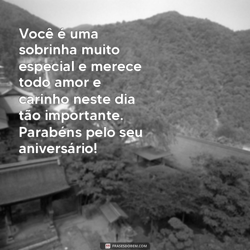 Encante sua sobrinha com as mais belas frases de feliz aniversário 