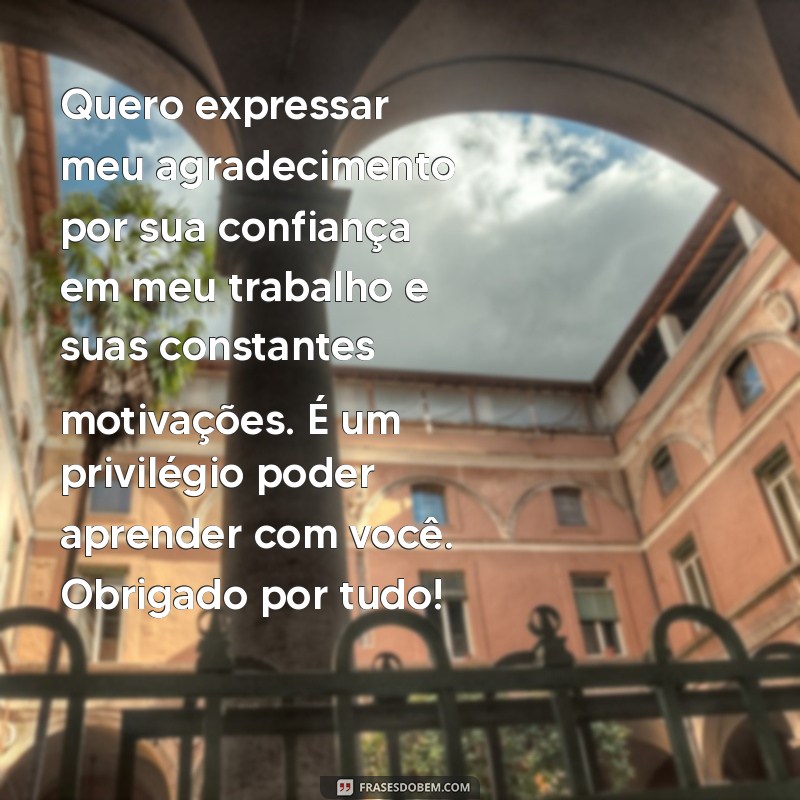 Como Escrever uma Carta de Agradecimento ao Patrão: Dicas e Exemplos 