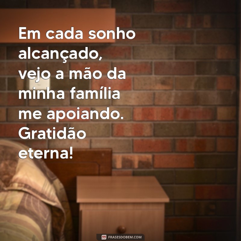 10 Mensagens de Gratidão para Celebrar sua Família 