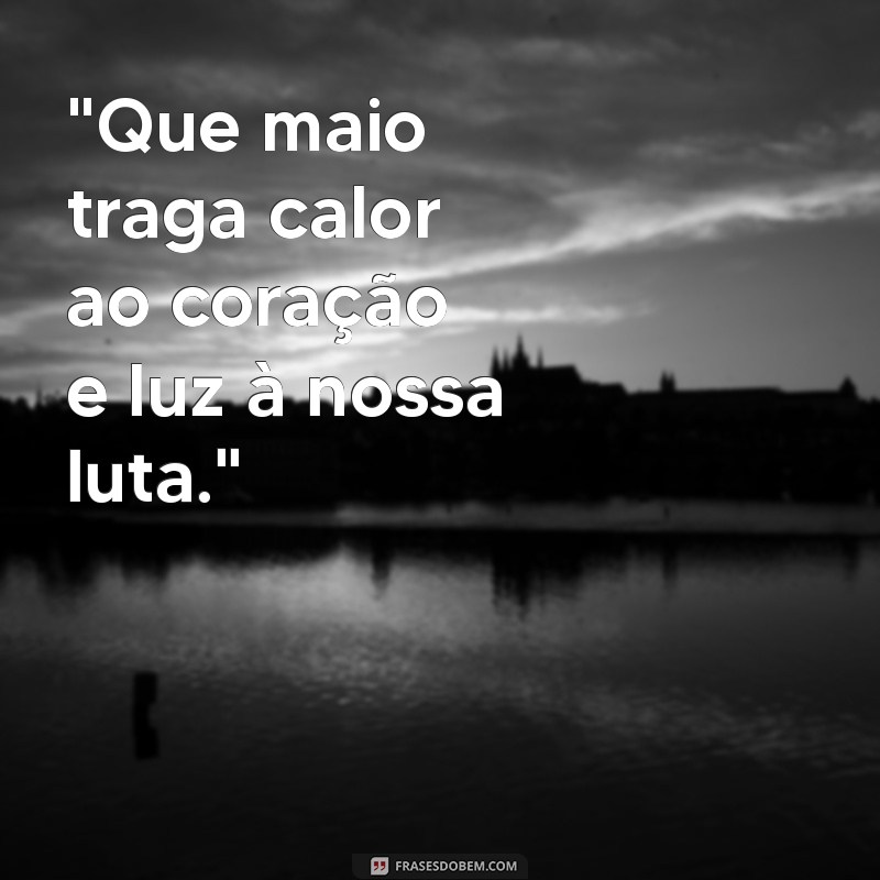 frases para maio laranja 