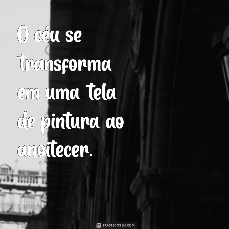 Frases Curtas Inspiradoras sobre o Pôr do Sol para Compartilhar 