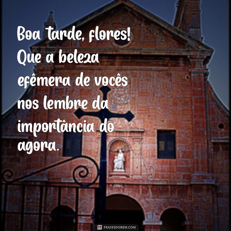 Frases Inspiradoras para uma Boa Tarde: Celebre a Beleza das Flores 