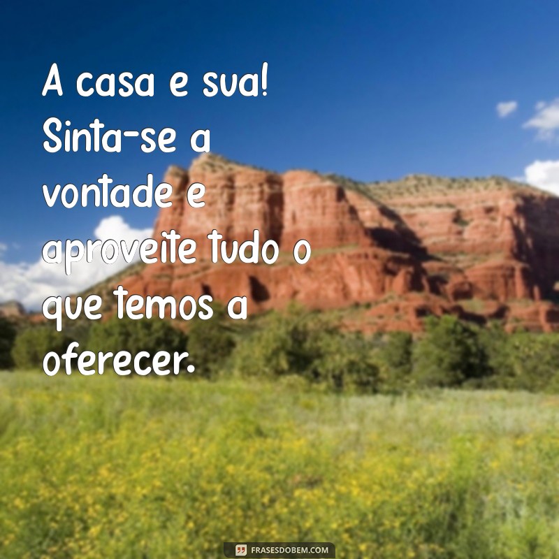 Mensagem de Boas-Vindas para Hóspedes: Como Encantar e Receber com Estilo 