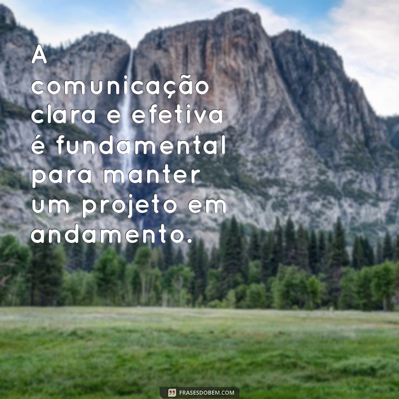 Descubra as melhores frases de projetos para inspirar sua equipe e alcançar o sucesso 