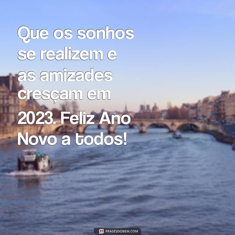 Feliz Ano Novo 2023: Mensagens Inspiradoras para Clientes e Amigos 