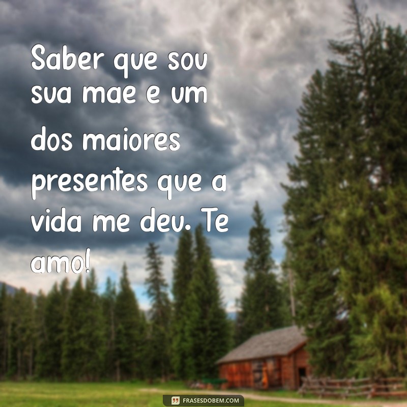 Mensagens Emocionantes de Mãe para Filhos: Celebre o Dia das Mães com Amor 