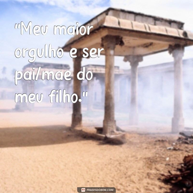 frases de status para filho 